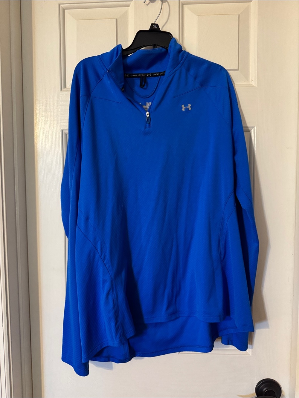 Under Armour Womens Royal Blue Half-Zip Performance Pullover